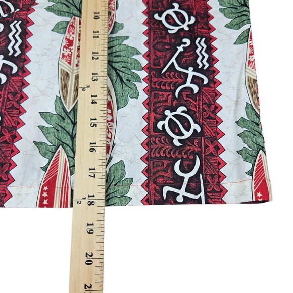 Pacific Legend Hawaiian Top Bottom Boys 6T Shirt Short Set Beach Surf Aztec Palm - Picture 7 of 11